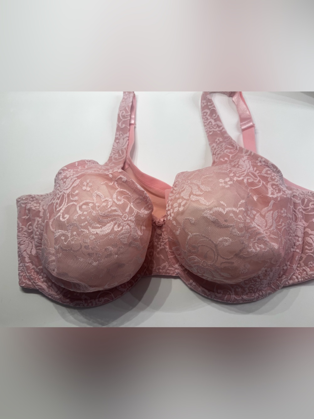 CACIQUE UNLINED LACE FULL COVERAGE BRA SUZE 44DD